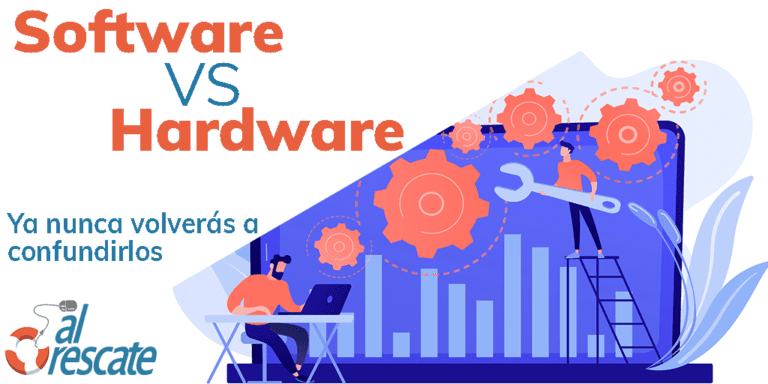 DIFERENCIAS ENTRE SOFTWARE Y HARDWARE