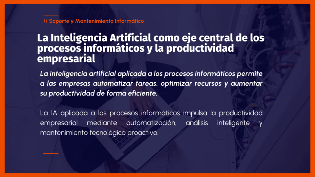 inteligencia artificial en procesos informáticos