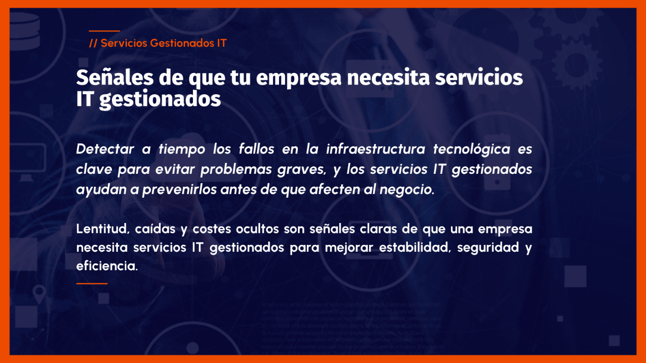 ervicios it gestionados
